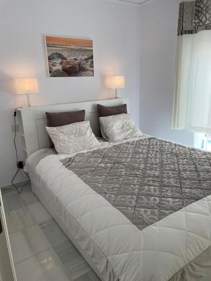 Noria 2, Pied Dans Le Sable, Magnifique Vue Mer, Piscine, Garage, Climatisation San Luis de Sabinillas Ngoại thất bức ảnh