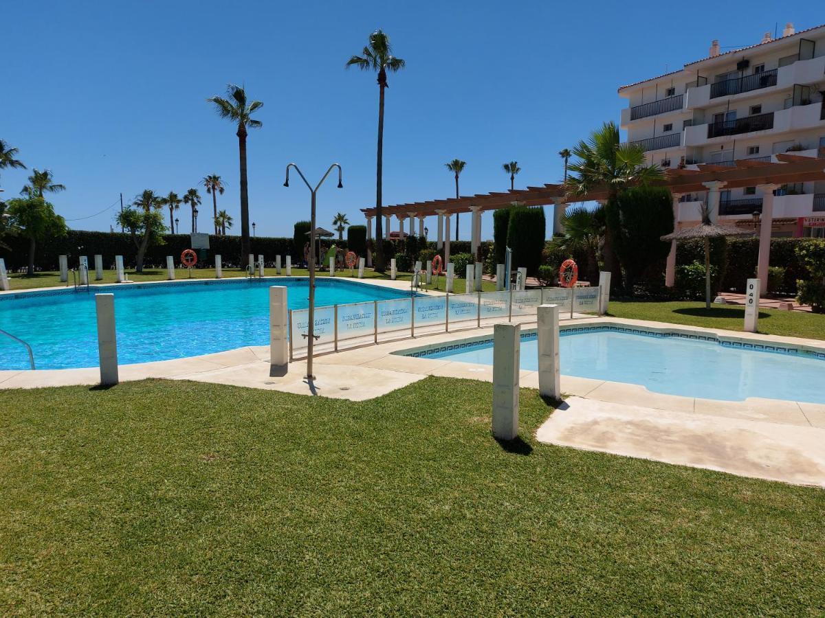 Noria 2, Pied Dans Le Sable, Magnifique Vue Mer, Piscine, Garage, Climatisation San Luis de Sabinillas Ngoại thất bức ảnh
