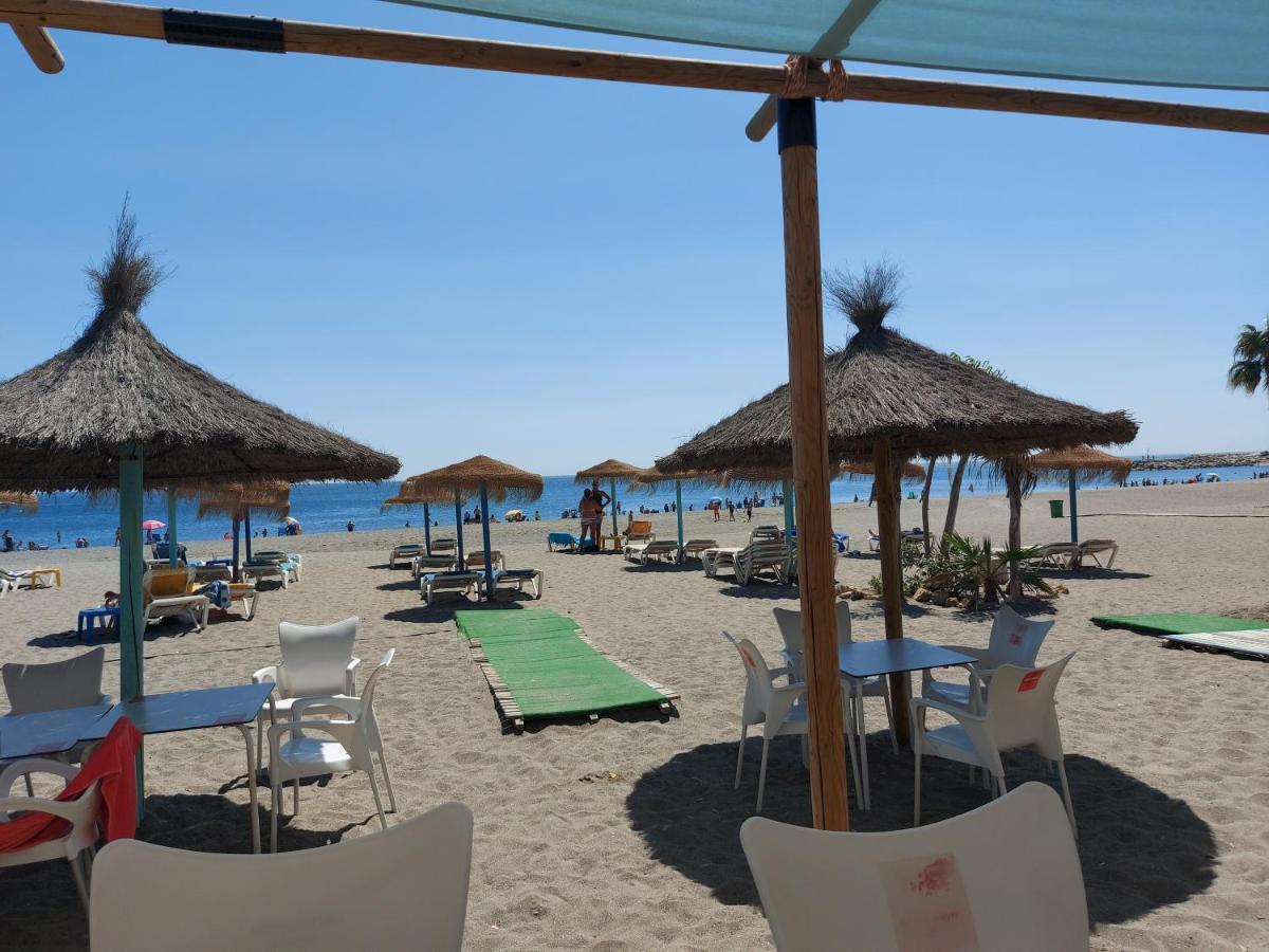 Noria 2, Pied Dans Le Sable, Magnifique Vue Mer, Piscine, Garage, Climatisation San Luis de Sabinillas Ngoại thất bức ảnh